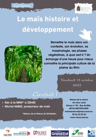 Conférence : le maïs histoire et développement