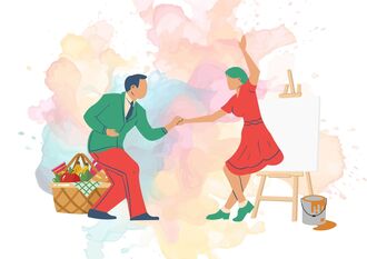 Balade artistique :  danse, arts plastiques, musique, nature et pique-nique ! 