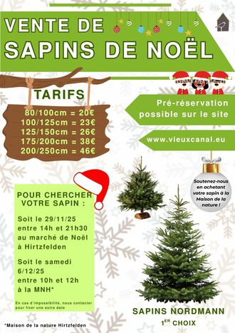 Vente de Sapins 