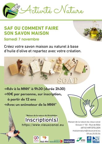 SAF ou comment faire son savon maison