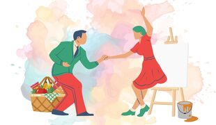 Balade artistique :  danse, arts plastiques, musique, nature et pique-nique ! 