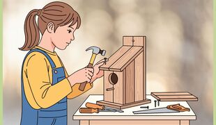 Atelier de fabrication de nichoirs