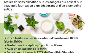 Protégeons l’eau en fabriquant nos produits au naturel