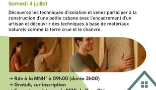 Atelier participatif : rénover avec des matériaux naturels