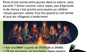 Soirée des ados (12-17 ans) : Les loups garous du vieux canal