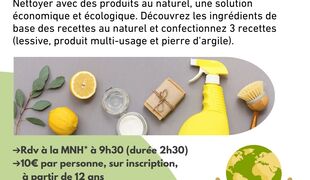 Produits ménagers au naturel