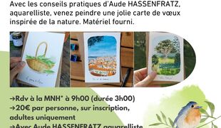 Initiation à l’aquarelle nature !
