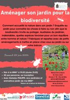 Aménager son jardin pour la biodiversité