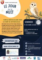 Le jour de la nuit : Sortie crépusculaire dans la forêt de Hettenschlag