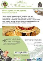 Pressage de jus de pomme