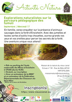 Explorations naturalistes sur le parcours pédagogique des tumuli