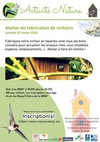 ATELIER : Fabrication de nichoirs