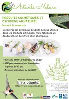 PRODUITS COSMÉTIQUES ET D'HYGIÈNE AU  NATUREL