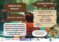 HISSE ET HAUT, MATELOT ! (sortie en canoë -> 8 ans et +)