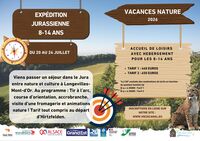 séjour 5 jours été 2026 : Expédition jurasienne