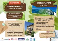 NOUVEAU « Escapade aux milles traces ! » 